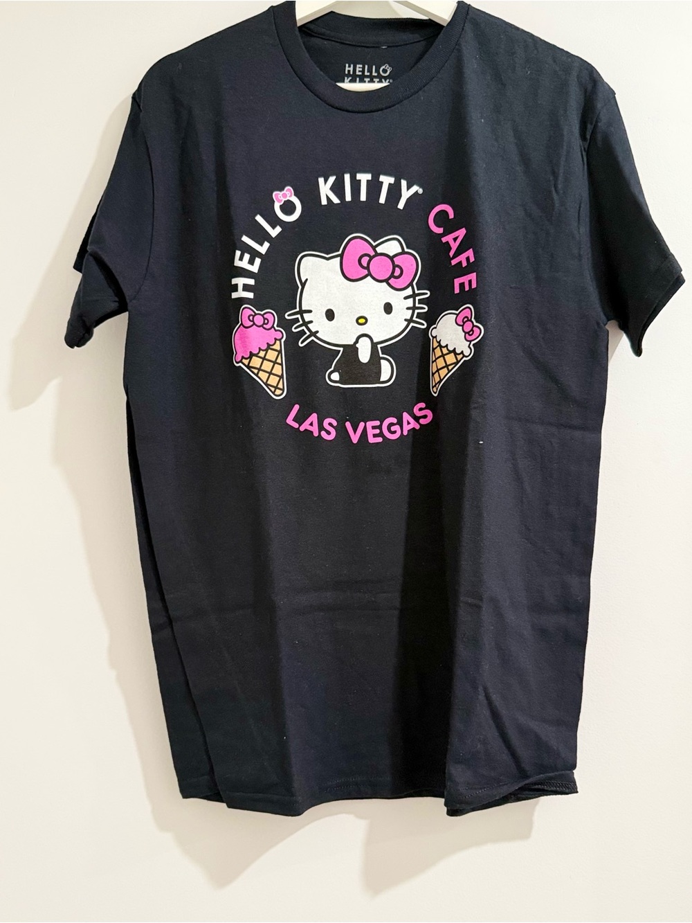 Hello Kitty Cafe Las Vegas  Black Tee